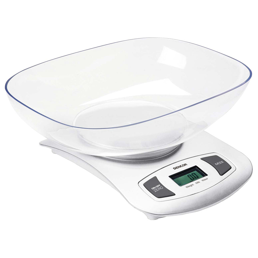 SENCOR KITCHEN WEIGTH SCALE Model SKS 4001WH