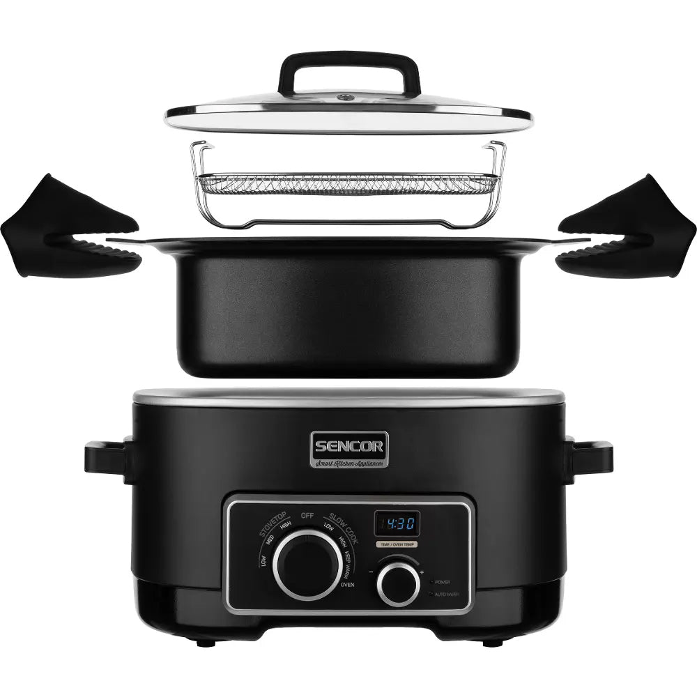 SENCOR MULTI & SLOW COOKER Model SPR-6100BK