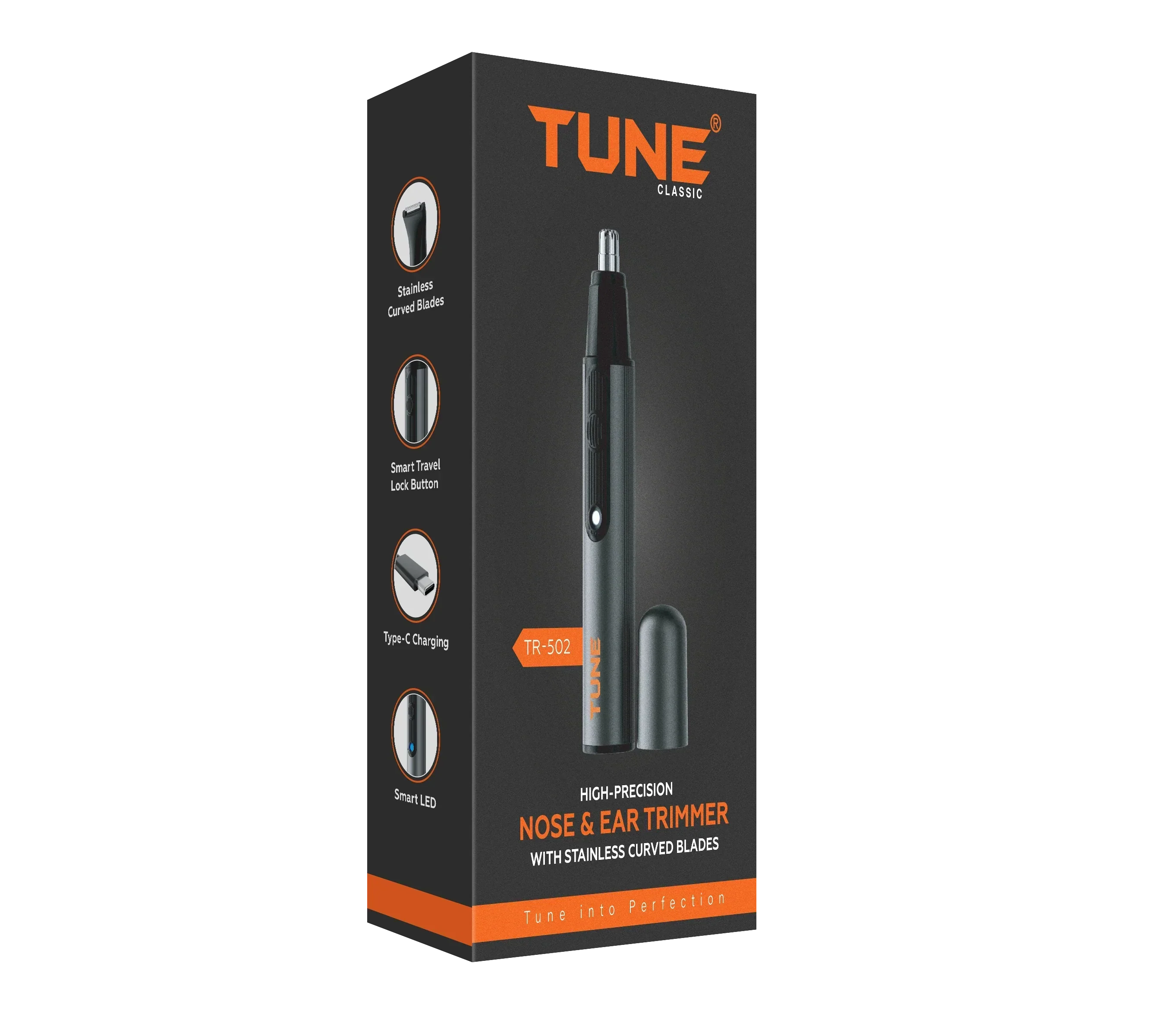 TUNE NOSE & EAR TRIMMER Model TR502