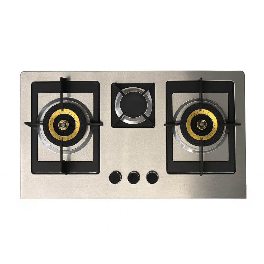 MAX 3 BURNER HOB Model 402BR-LPG