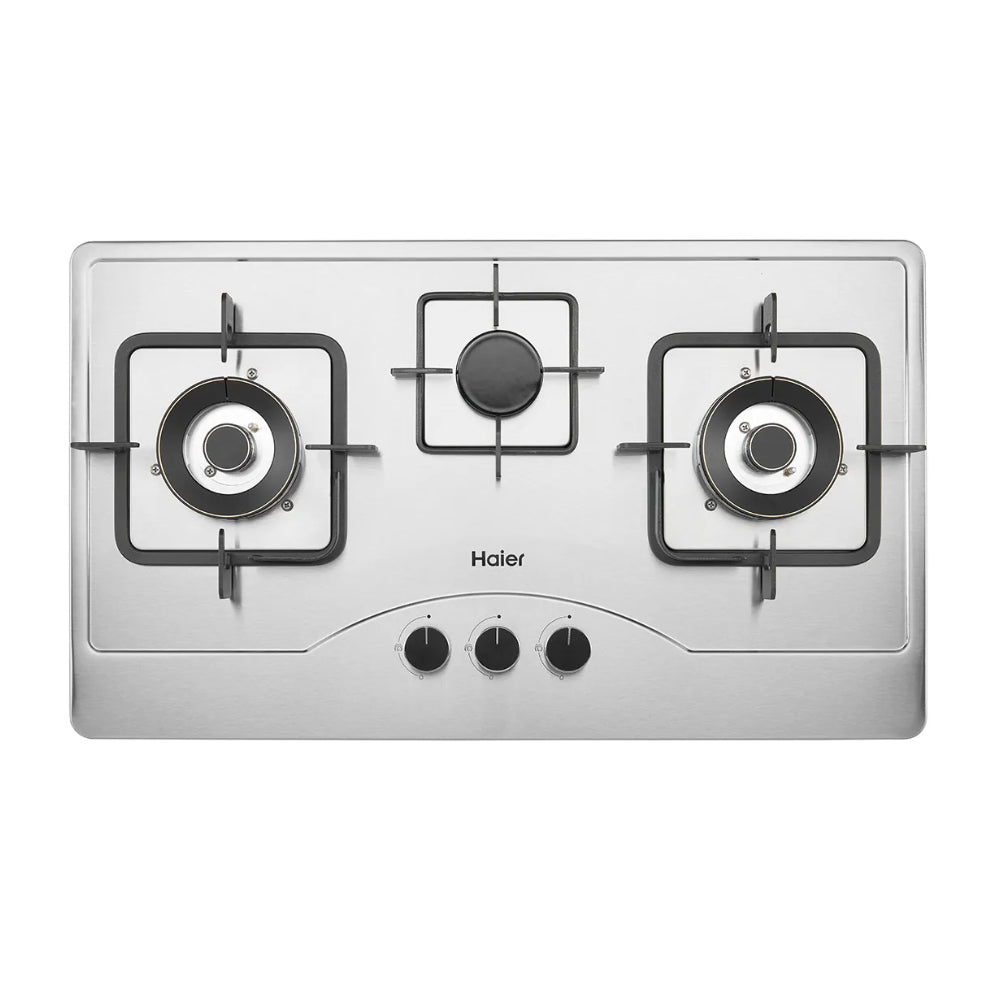 HAIER 3BURNER STAINLESS STEEL HOB Model HCC-632 DGS