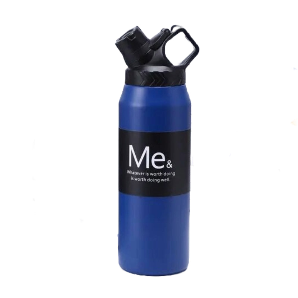 STAINLESS STEEL LARGE CAPACITY INSULATED WATER BOTTLE 750ML
