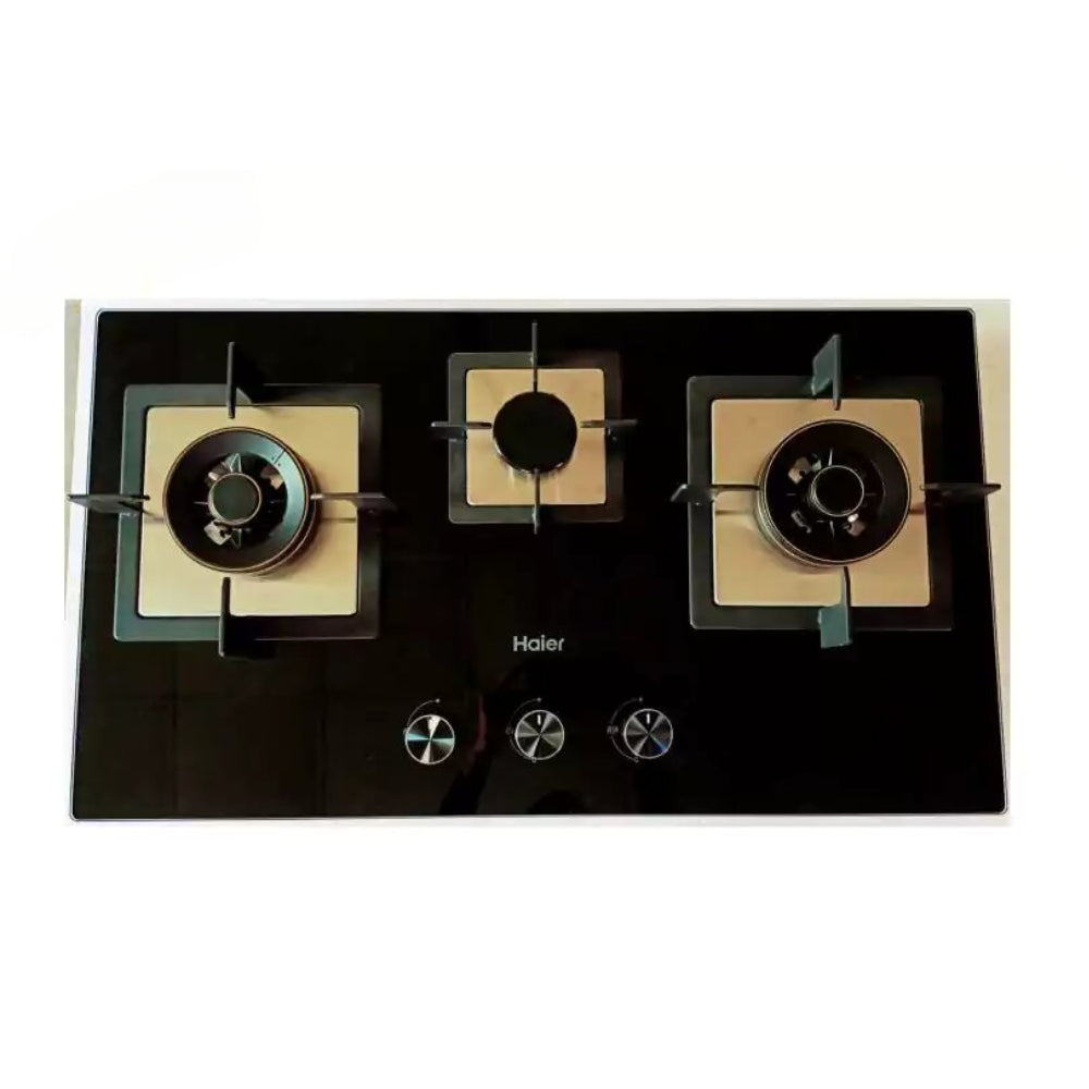 HAIER 3BURNER GLASS HOB Model HCC-832DGG