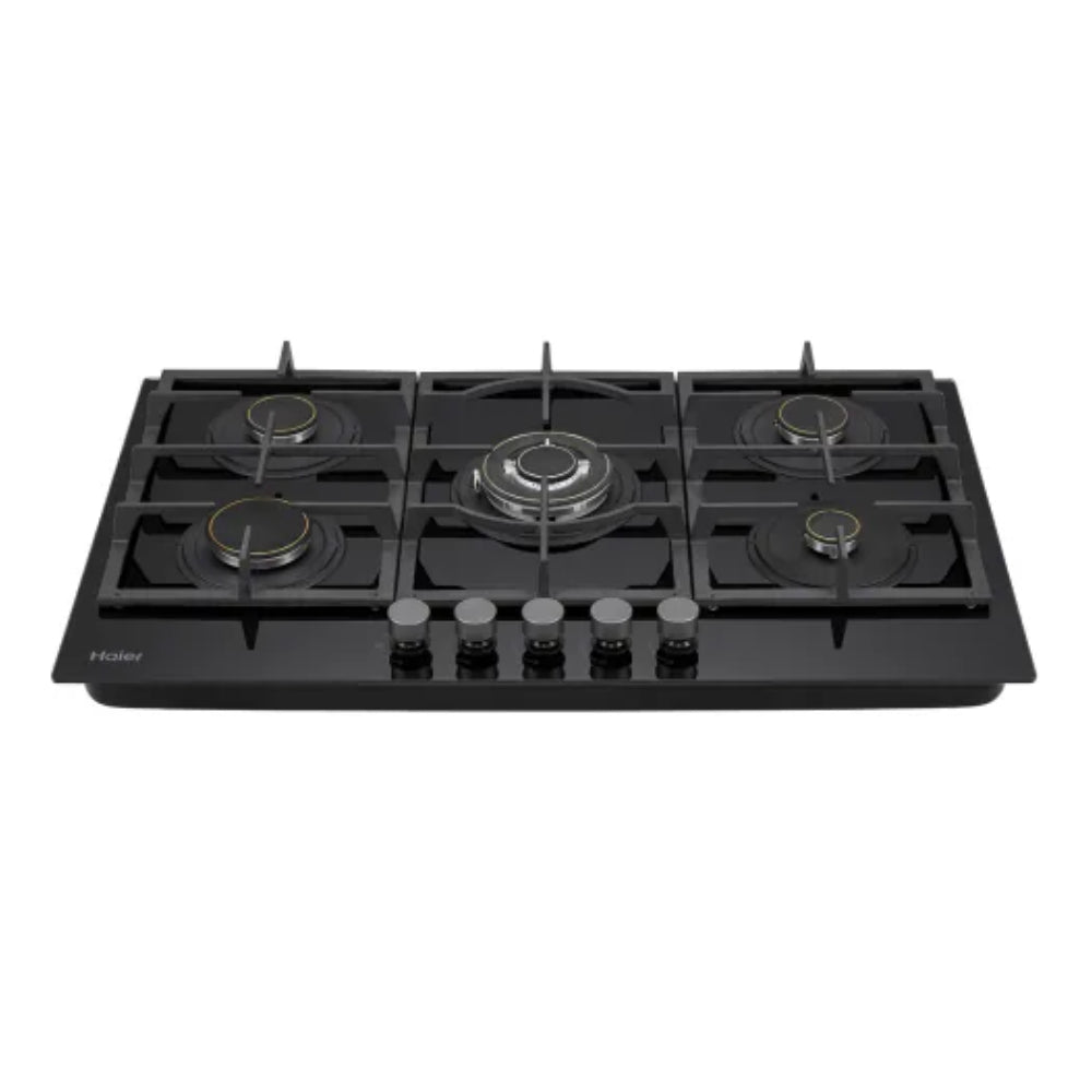 HAIER TEMPERED 5 BURNER GLASS HOB Model HCC-529 DGG