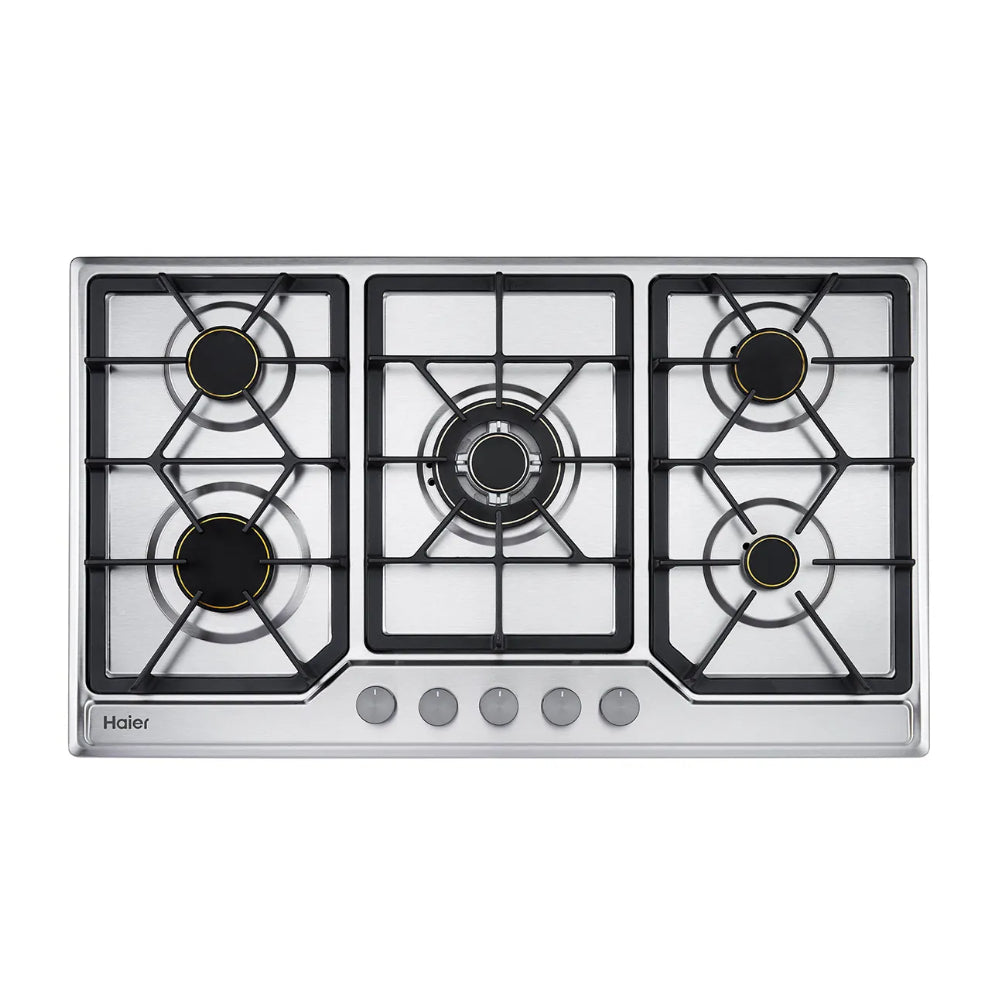 HAIER STAINLESS STEEL 5 BURNER HOB Model HCC-529 DGS