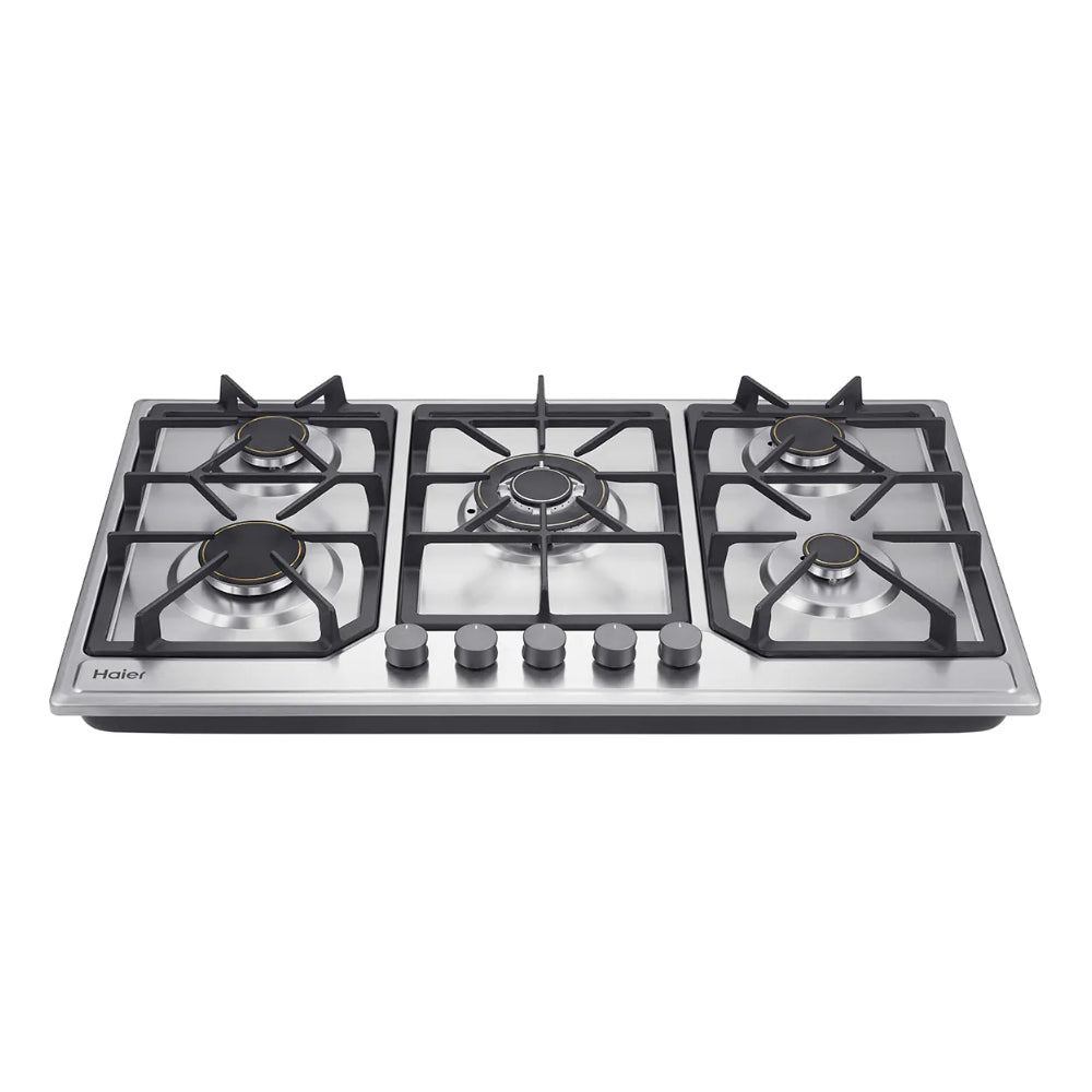 HAIER STAINLESS STEEL 5 BURNER HOB Model HCC-529 DGS