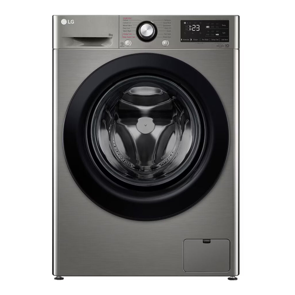 LG 8KG AUTOMATIC FRONT LOAD WASHING MACHINE Model F4R3TYG6P