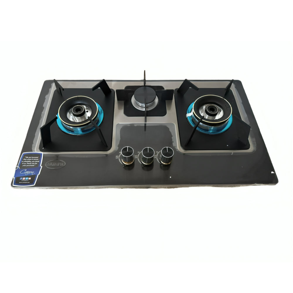 CANON 3BURNER STAINLESS STEEL HOB Model B11 LPG