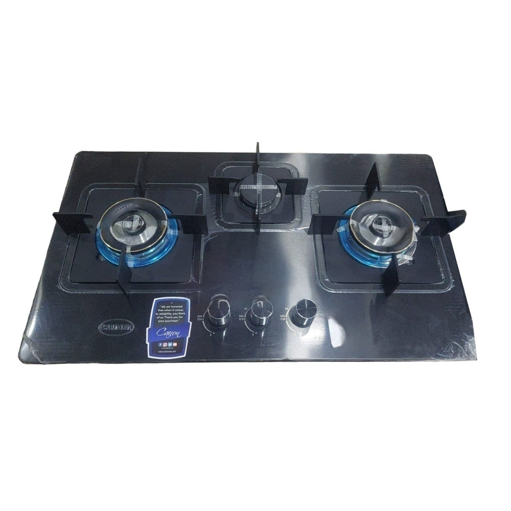 CANON 3BURNER STAINLESS STEEL HOB Model B31 LPG