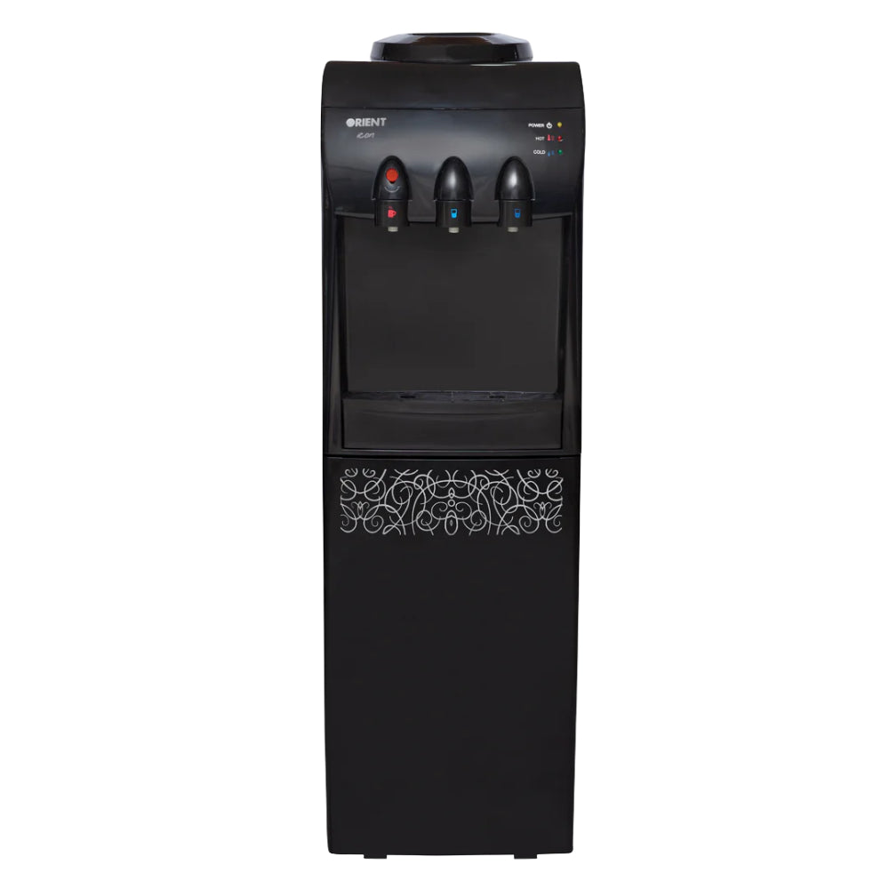 ORIENT THREE TAPS WATER DISPENSER Model ICON 3 TAPS BLACK