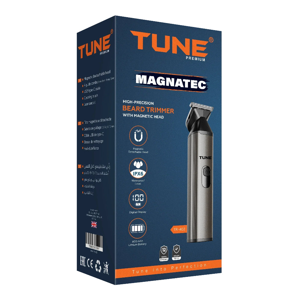 TUNE MAGNATEC PREMIUM HAIR TRIMMER Model TR402