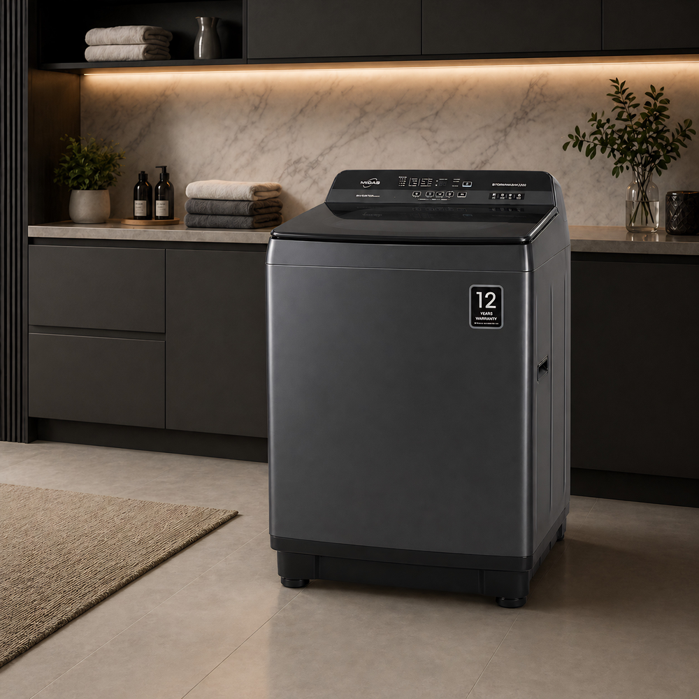 MIDAS MI-WMTL-2200 22KG Automatic Top Load Washing Machine - Image 1