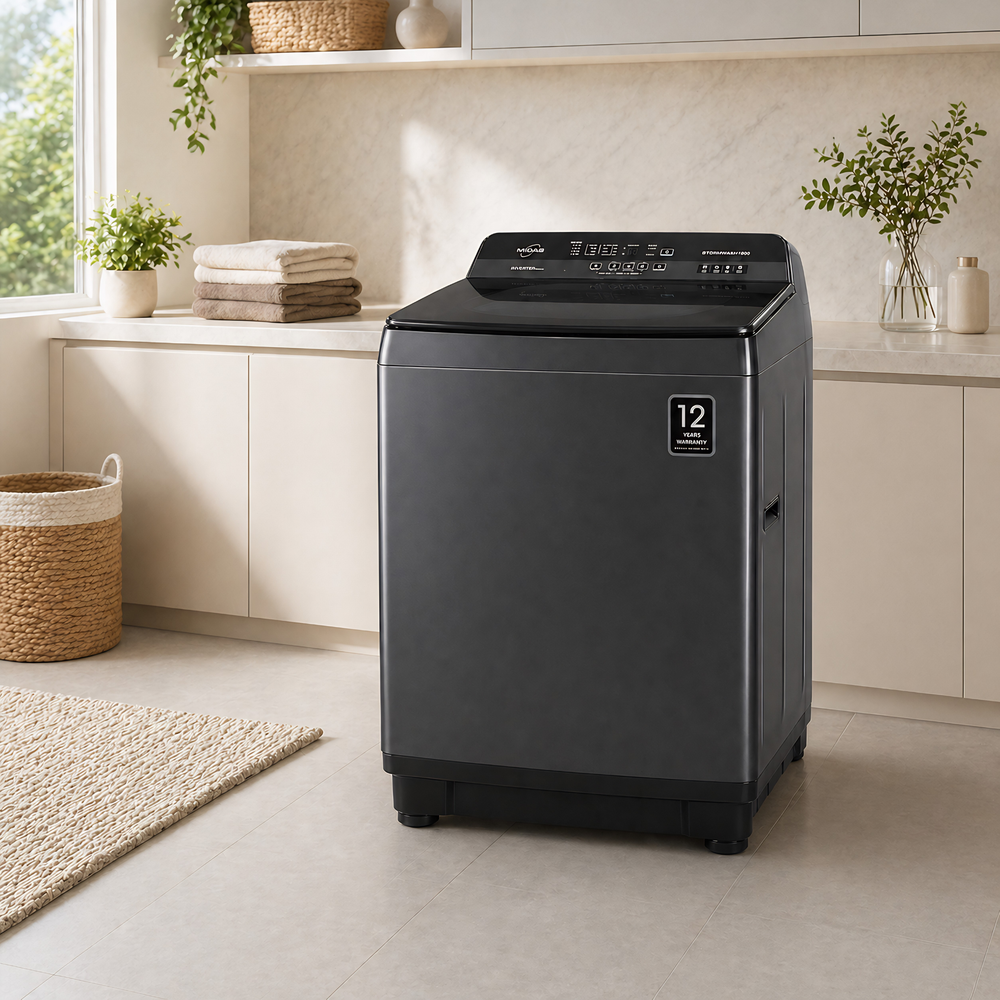 MIDAS MI-WMTL-1800 18KG Automatic Top Load Washing Machine - Image 1