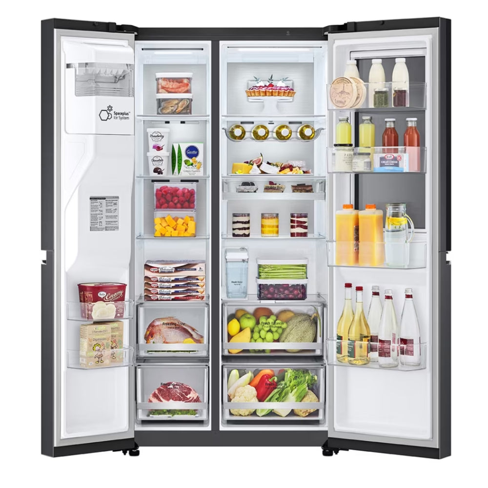 LG SIDE BY SIDE INSTAVIEW REFRIGERATOR Model GR-X267CQEW