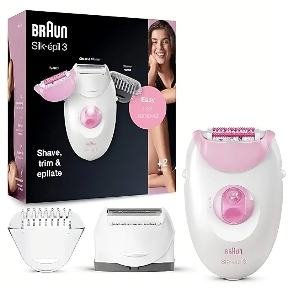 BRAUN SLIK EPIL 3 EPILATOR Model SE-3270