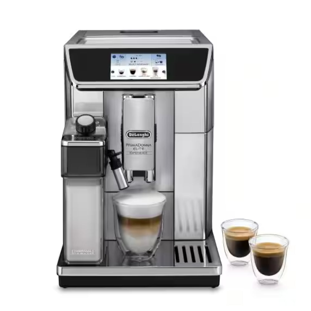 DELONGHI PRIMADONNA ELITE EXPERIENCE COFFEE MACHINE Model ECAM650.85.MS