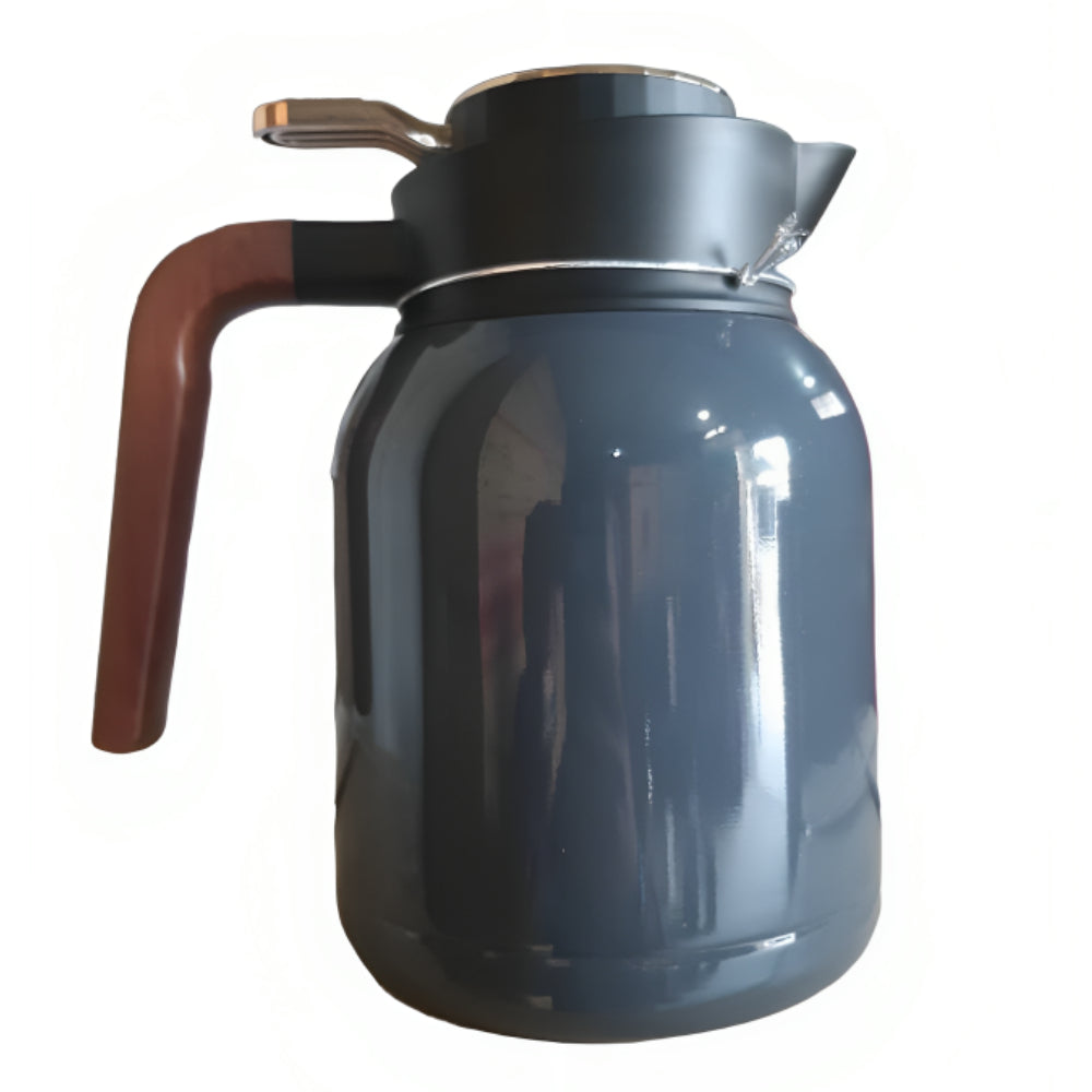 FEENIK THERMOS JUG STAINLESS STEEL VACUUM INSULATED DRINKS TEA WATER & COFFE 1500ML
