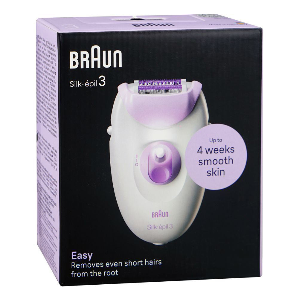 BRAUN SLIK-EPIL 3 EPILATOR Model SE300