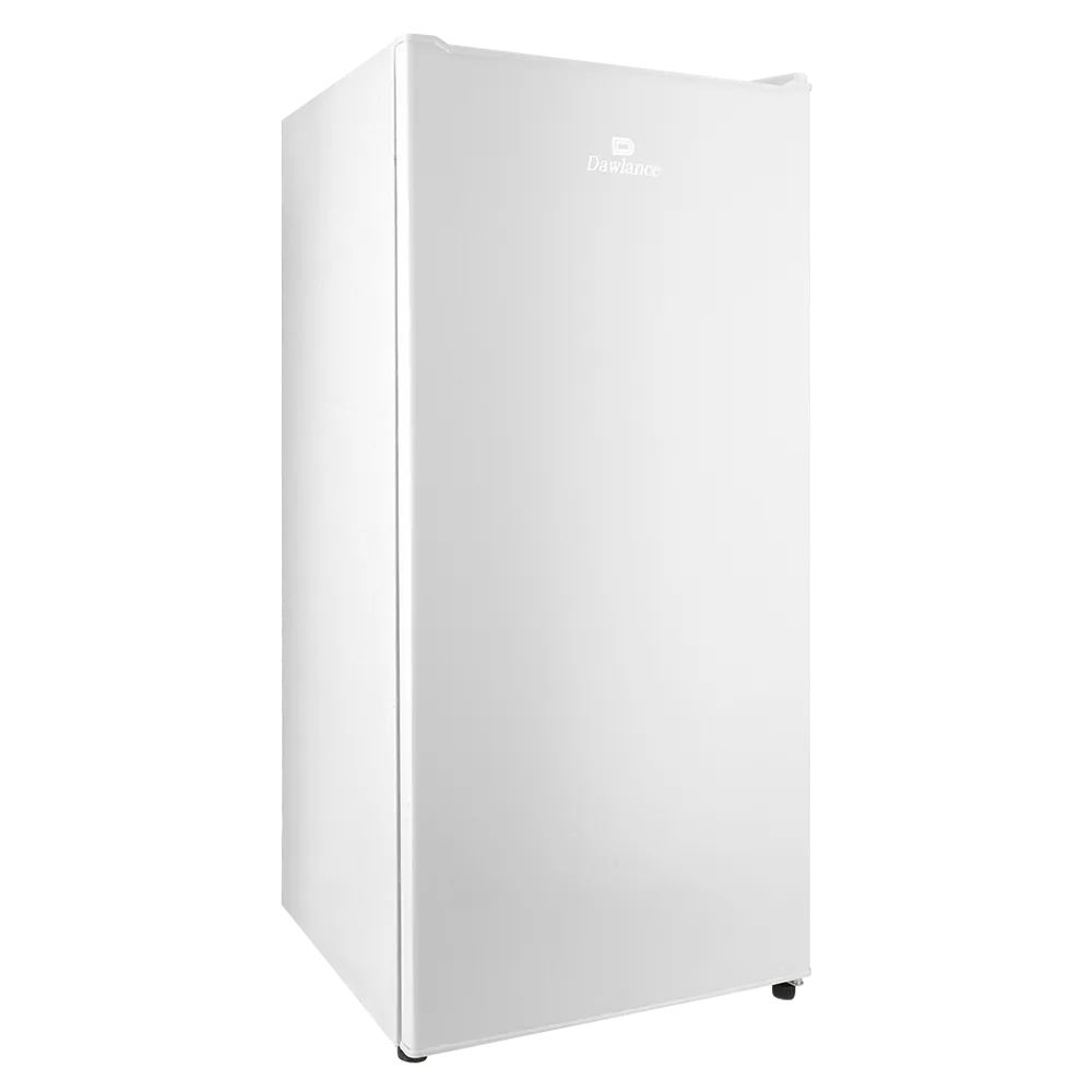 Dawlance 9101 Single Door White refrigerator, pure white background, 1000 x 1000 px, image 2