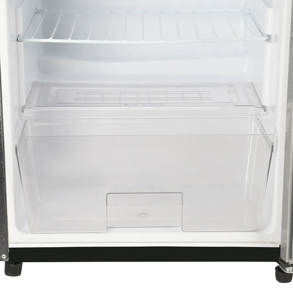 Dawlance 9101 Single Door White refrigerator, pure white background, 1000 x 1000 px, image 5