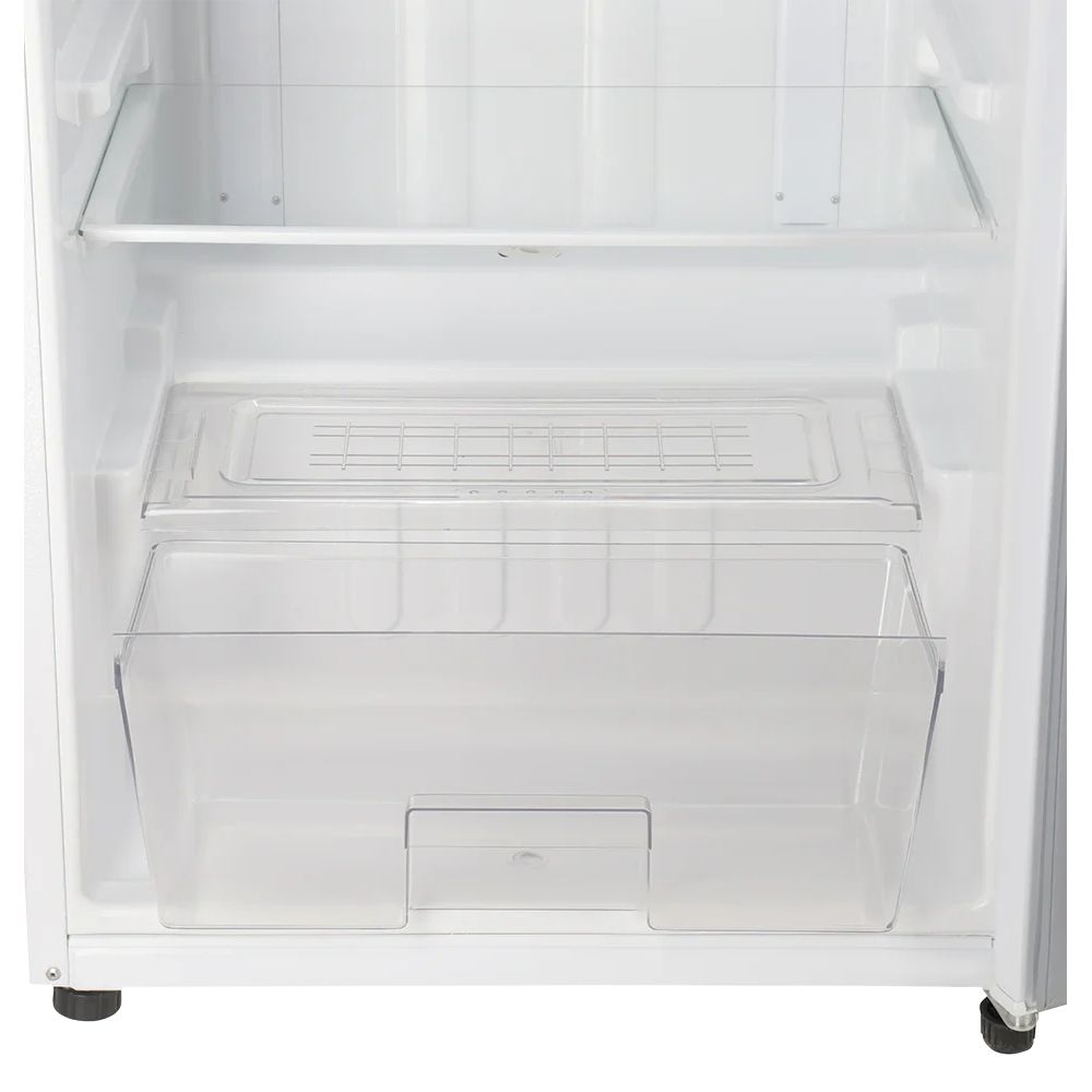 Dawlance 9106 Single Door White refrigerator, pure white background, 1000 x 1000 px, image 5