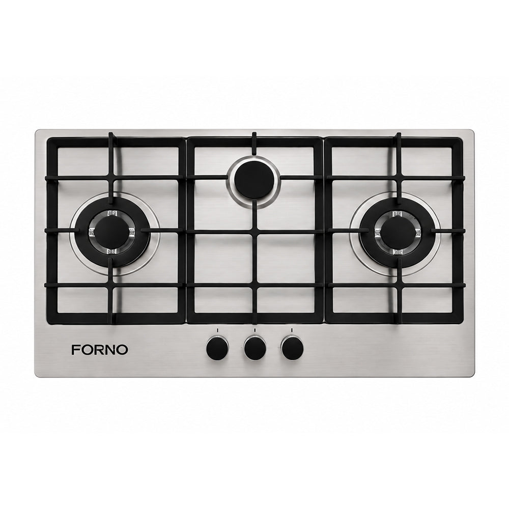 FORNO 3BURNER STAINLESS STEEL HOB Model MAS-8603FFD-NG