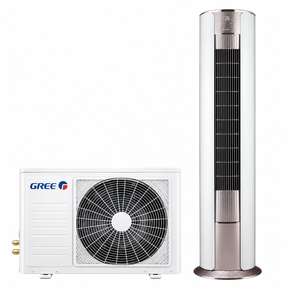 GREE GF-24ISH-T3 air conditioner, white background, 1000 x 1000