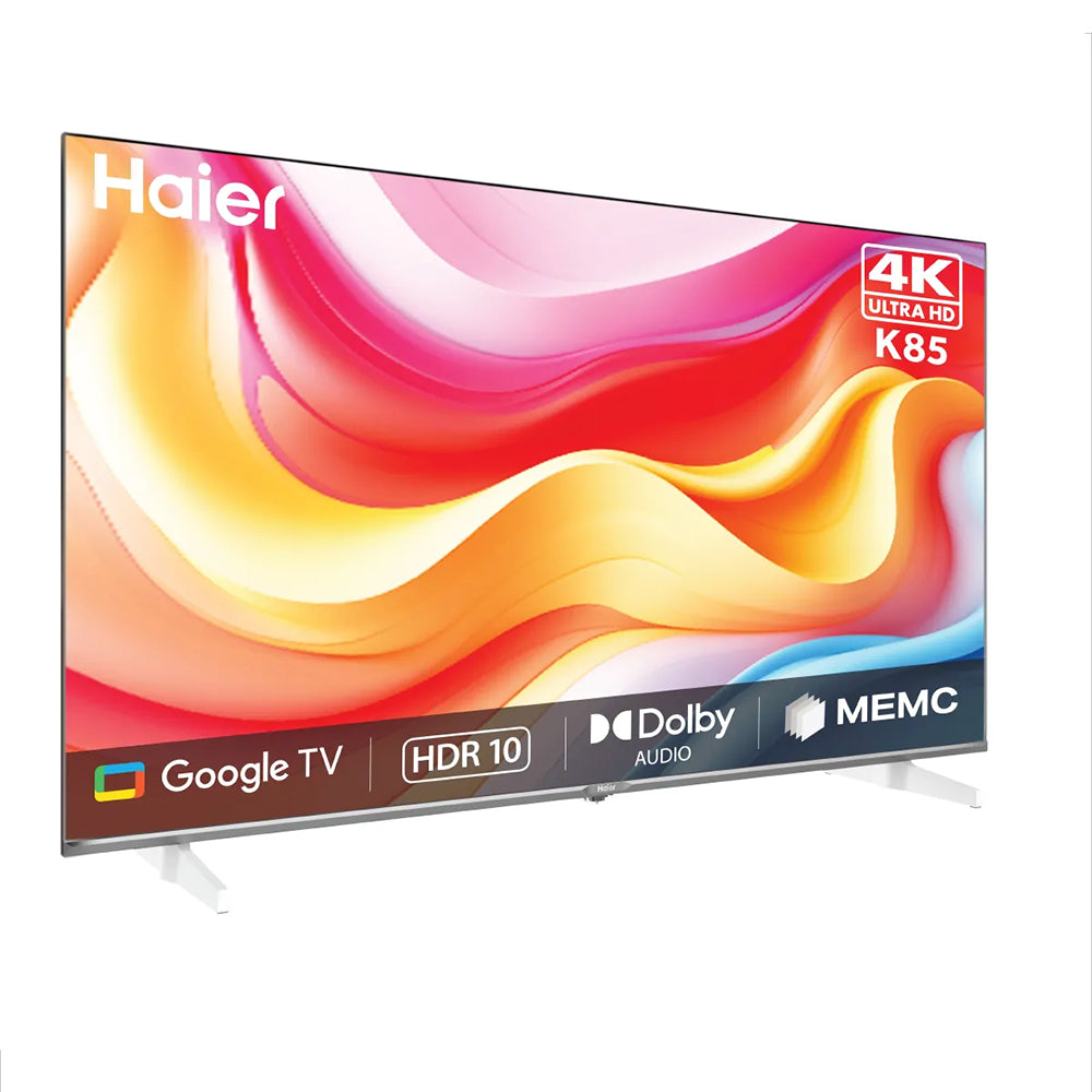 HAIER 75INCH SMART & 4K GOOGLE LED TV Model H75K85FUX