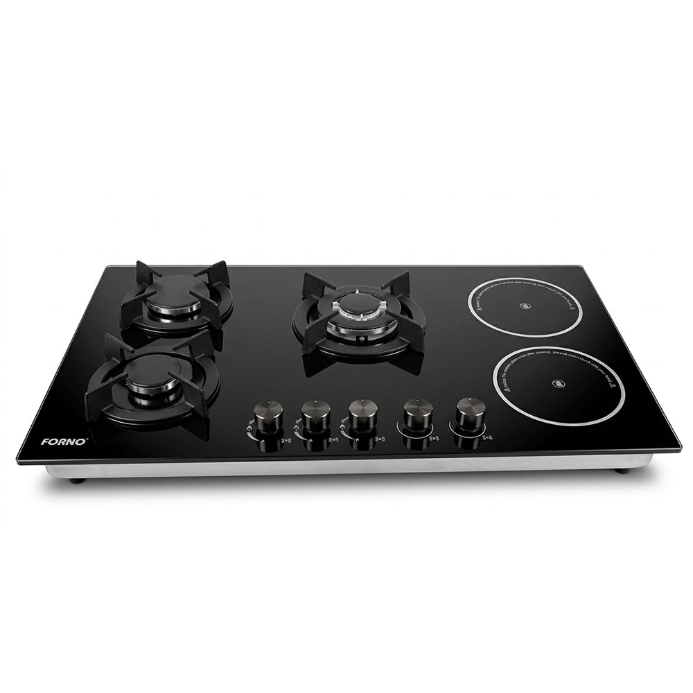 FORNO 5BURNER HYBRID HOB Model YB4001G LPG