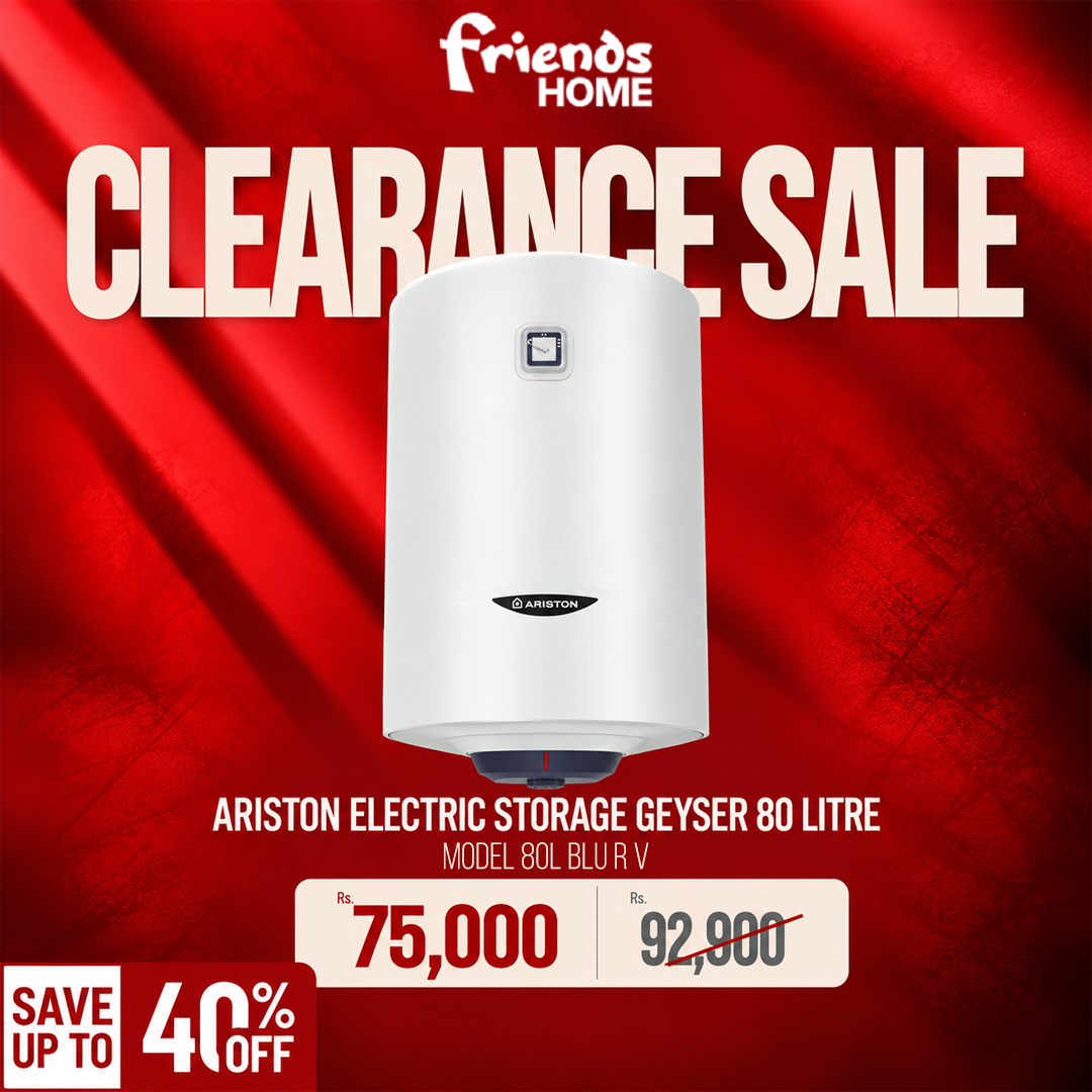 Ariston 80L BLU R V electric storage geyser