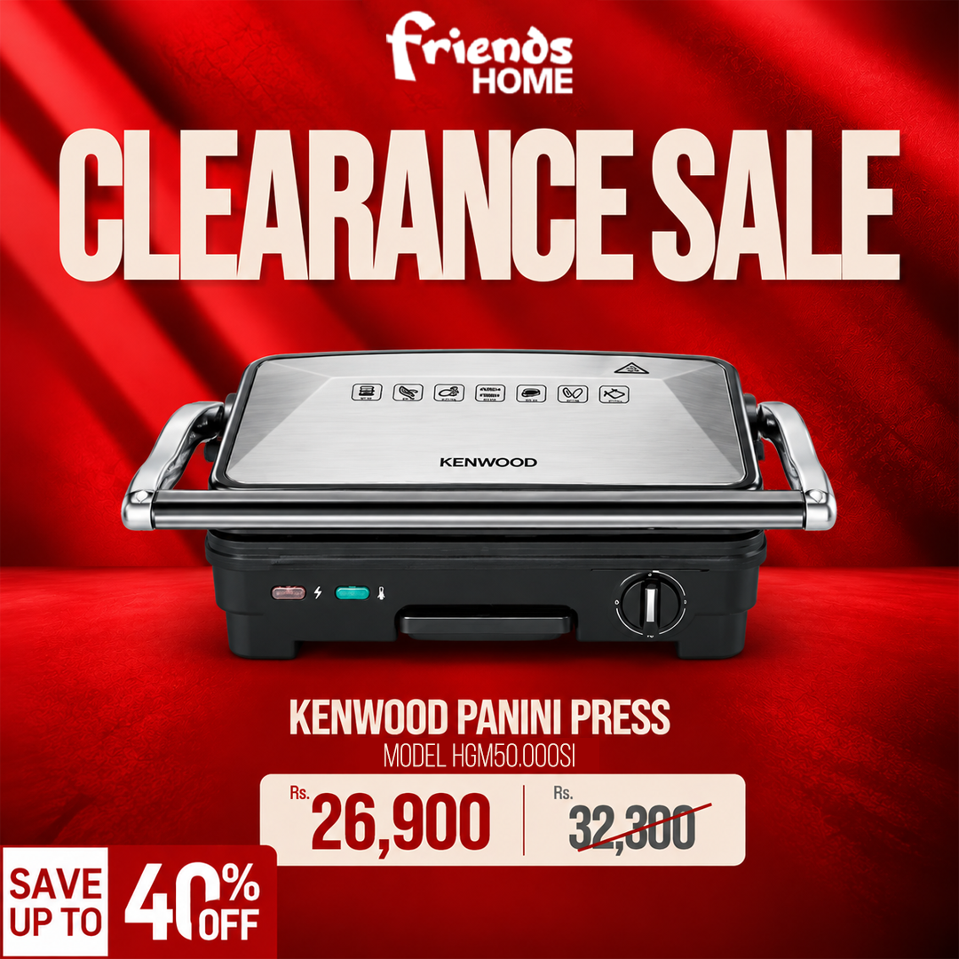 Kenwood panini press HGM50.000SI