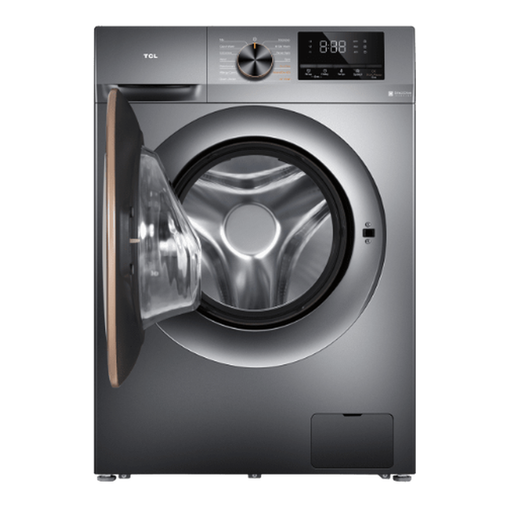TCL C2110FLG 10KG front load washing machine open door front view
