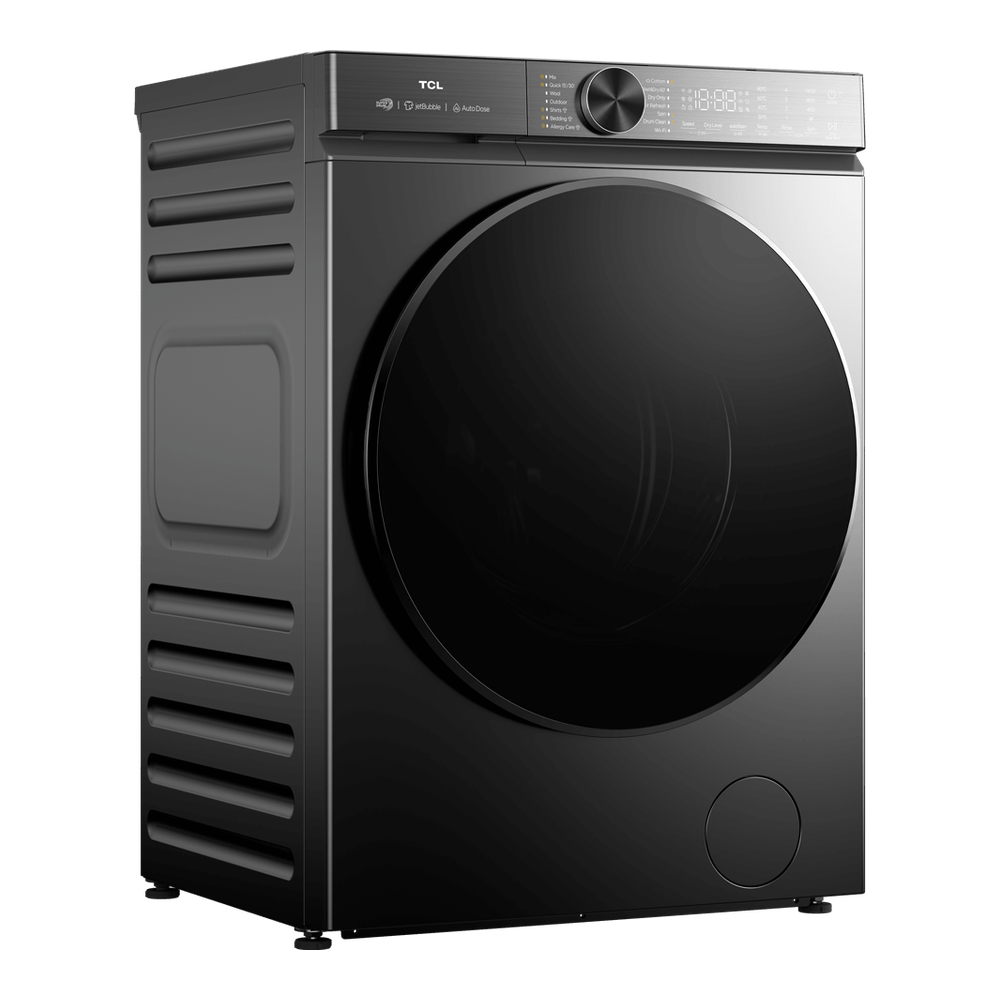 TCL C512WDG washer dryer left angle view